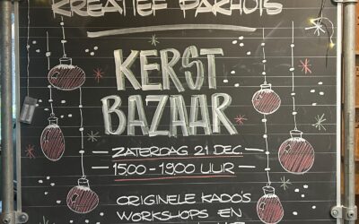 Kerst Bazaar in het Kreatief Pakhuis Zaandijk op 21 december 2024!